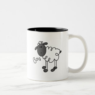 De T-shirts en de Giften van de Schapen van het Tweekleurige Koffiemok