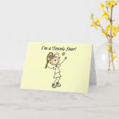 De T-shirts en de Giften van de Ster van het Kaart (Gele Bloem)