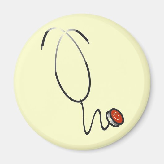 De T-shirts en de Giften van de stethoscoop Magneet (Voorkant)