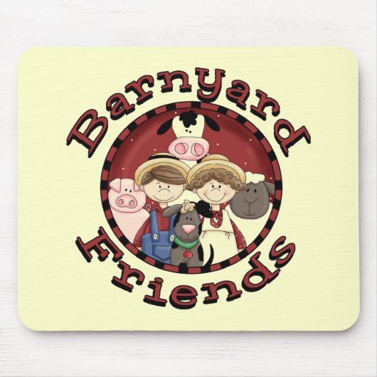 De T-shirts en de Giften van de Vrienden van het b Muismat (Voorkant)