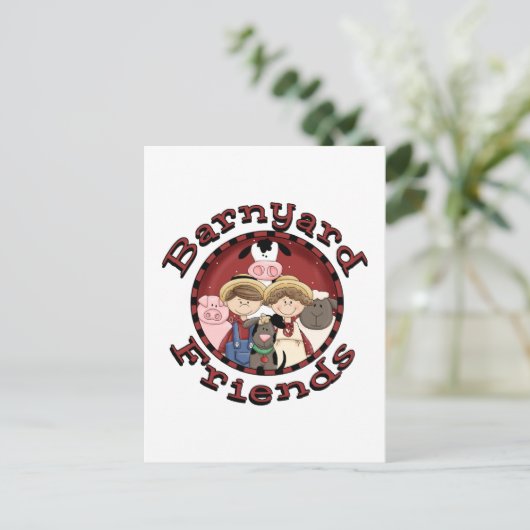 De T-shirts en de Giften van de Vrienden van het Briefkaart (Staand voorkant)