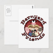 De T-shirts en de Giften van de Vrienden van het Briefkaart (Voorkant / Achterkant)