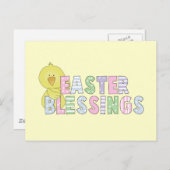 De T-shirts en de Giften van de Zegen van Pasen Feestdagenkaart (Voorkant / Achterkant)