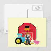 De T-shirts en de Giften van het boerenerf Briefkaart (Voorkant / Achterkant)