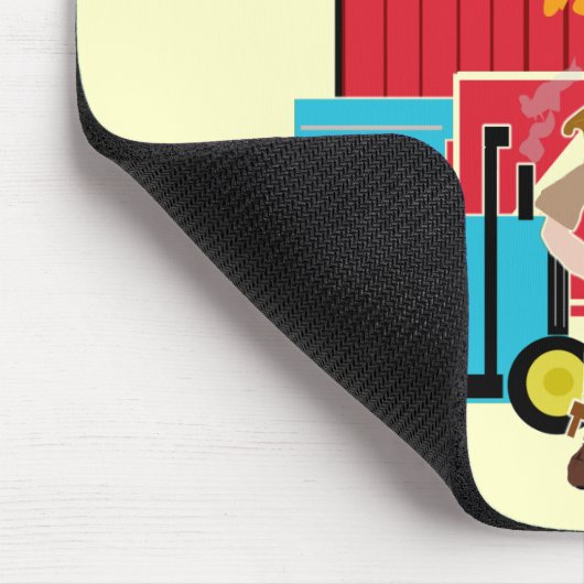 De T-shirts en de Giften van het boerenerf Muismat (Hoek)