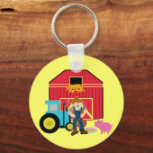 De T-shirts en de Giften van het boerenerf Sleutelhanger (Voorkant)