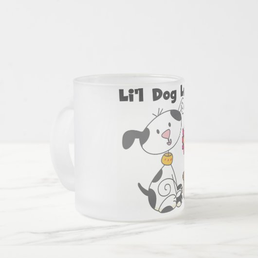 De T-shirts en de Giften van het Hondenliefhebber Matglas Koffiemok (Voorkant links)