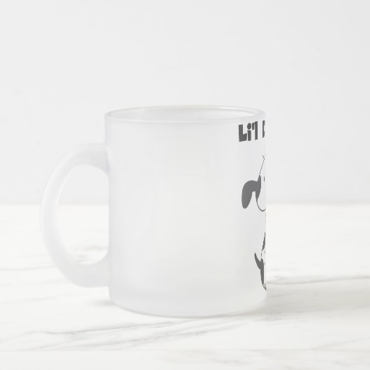 De T-shirts en de Giften van het Hondenliefhebber Matglas Koffiemok (Links)