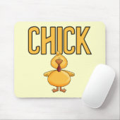 De T-shirts en de Giften van het kuiken Muismat (Met muis)