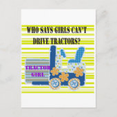 De T-shirts en de Giften van het Meisje van de Briefkaart (Voorkant)