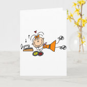 De T-shirts en de Giften van het Meisje van de Kaart (Gele Bloem)