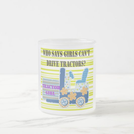 De T-shirts en de Giften van het Meisje van de Matglas Koffiemok (Center)