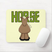 De T-shirts en de Giften van het paard Muismat (Met muis)