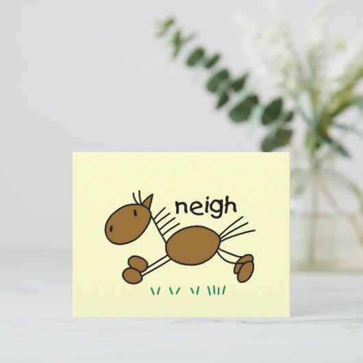 De T-shirts en de Giften van het Paard van het Briefkaart (Staand voorkant)