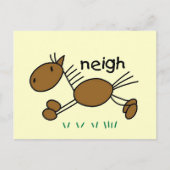 De T-shirts en de Giften van het Paard van het Briefkaart (Voorkant)