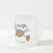 De T-shirts en de Giften van het Paard van het Matglas Koffiemok (Voorkant rechts)