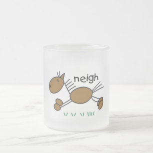 De T-shirts en de Giften van het Paard van het Matglas Koffiemok