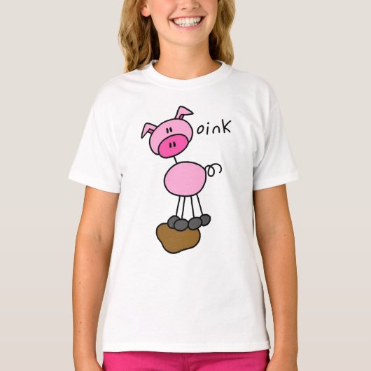 De T-shirts en de Giften van het Varken van het (Voorkant)