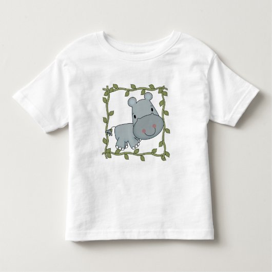 De T-shirts en de Giften van Hippo van het baby (Voorkant)