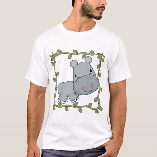 De T-shirts en de Giften van Hippo van het baby (Voorkant)
