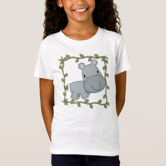 De T-shirts en de Giften van Hippo van het baby (Voorkant)