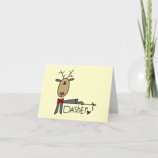 De T-shirts en de Giften van Kerstmis van het Feestdagen Kaart (Voorkant)