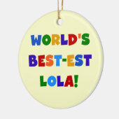 De T-shirts en de Giften van Lola van het Keramisch Ornament (Links)