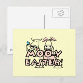 De T-shirts en de Giften van moo-y Pasen Feestdagenkaart (Voorkant / Achterkant)