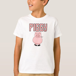 De T-shirts en de Giften van Piggy