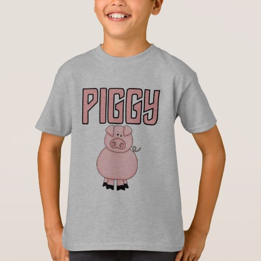 De T-shirts en de Giften van Piggy (Voorkant)