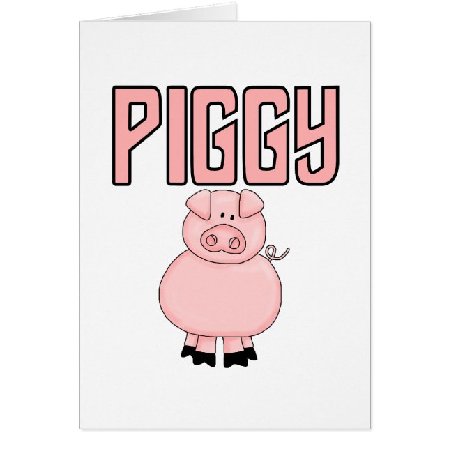 De T-shirts en de Giften van Piggy (Voorkant)