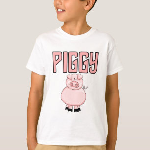 De T-shirts en de Giften van Piggy