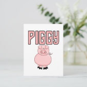 De T-shirts en de Giften van Piggy Briefkaart (Staand voorkant)