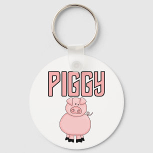 De T-shirts en de Giften van Piggy Sleutelhanger
