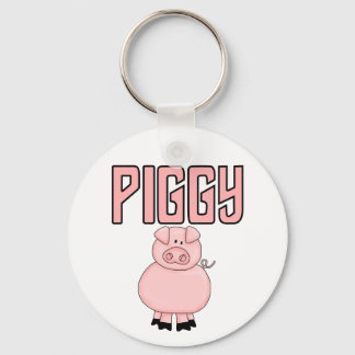De T-shirts en de Giften van Piggy Sleutelhanger
