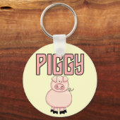 De T-shirts en de Giften van Piggy Sleutelhanger (Voorkant)