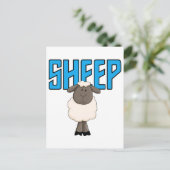 De T-shirts en de Giften van schapen Briefkaart (Staand voorkant)