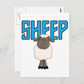 De T-shirts en de Giften van schapen Briefkaart (Voorkant / Achterkant)