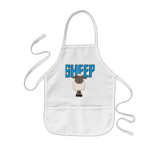 De T-shirts en de Giften van schapen Kinder Schort