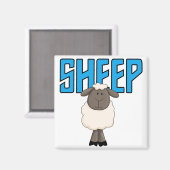 De T-shirts en de Giften van schapen Magneet (Voorkant / Achterkant)