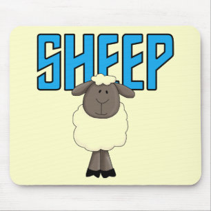 De T-shirts en de Giften van schapen Muismat
