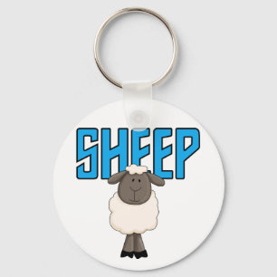 De T-shirts en de Giften van schapen Sleutelhanger