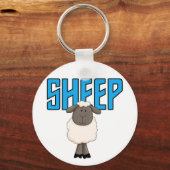 De T-shirts en de Giften van schapen Sleutelhanger (Voorkant)