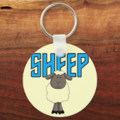 De T-shirts en de Giften van schapen Sleutelhanger (Voorkant)