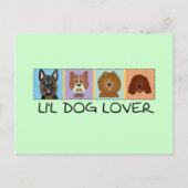 De T-shirts en de Giften van weinig Briefkaart (Voorkant)