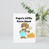 De T-shirts en de Giften van Weinig Hand van het Briefkaart (Staand voorkant)