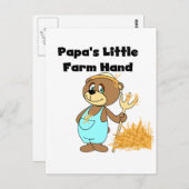 De T-shirts en de Giften van Weinig Hand van het Briefkaart (Voorkant / Achterkant)