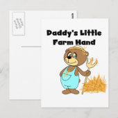 De T-shirts en de Giften van Weinig Hand van het Briefkaart (Voorkant / Achterkant)