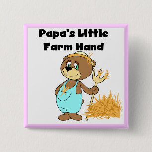 De T-shirts en de Giften van Weinig Hand van het Vierkante Button 5,1 Cm