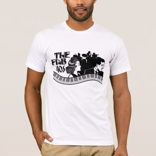 DE T-SHIRTS T - SHIRTS VAN DE FAB 40'S VAN 1940 (Voorkant)